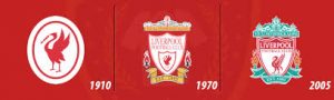 História do Liverpool Escudos