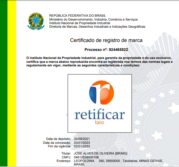 retificar taio